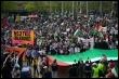 Proteste in Malm gegen die israelische Teilnahme am ESC (AFP)